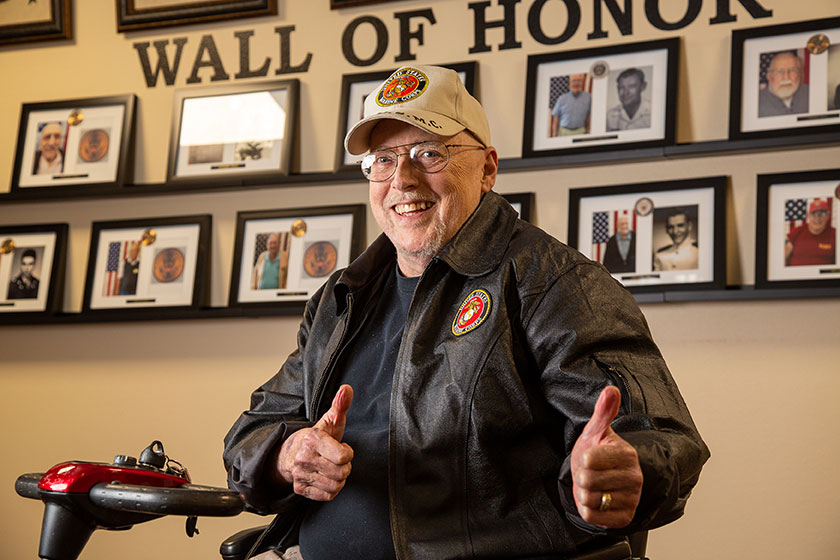 The Wall of Honor at Stoneybrook Lodge